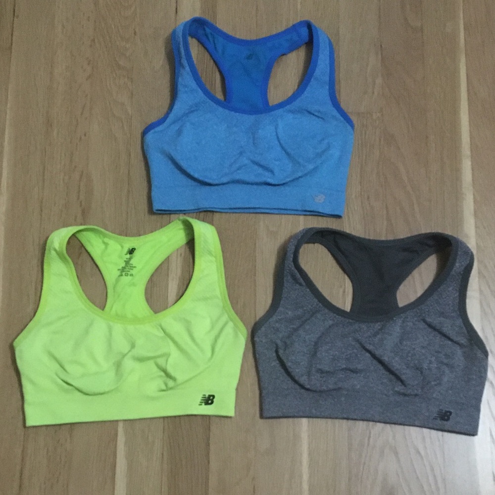 Lot of 3 New Balance Sports Bras